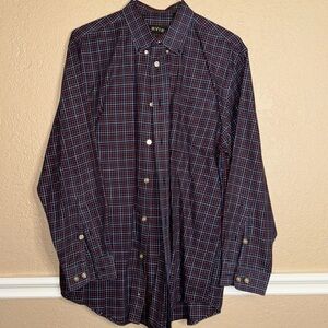 Orvis long sleeve button-down dress shirt size large